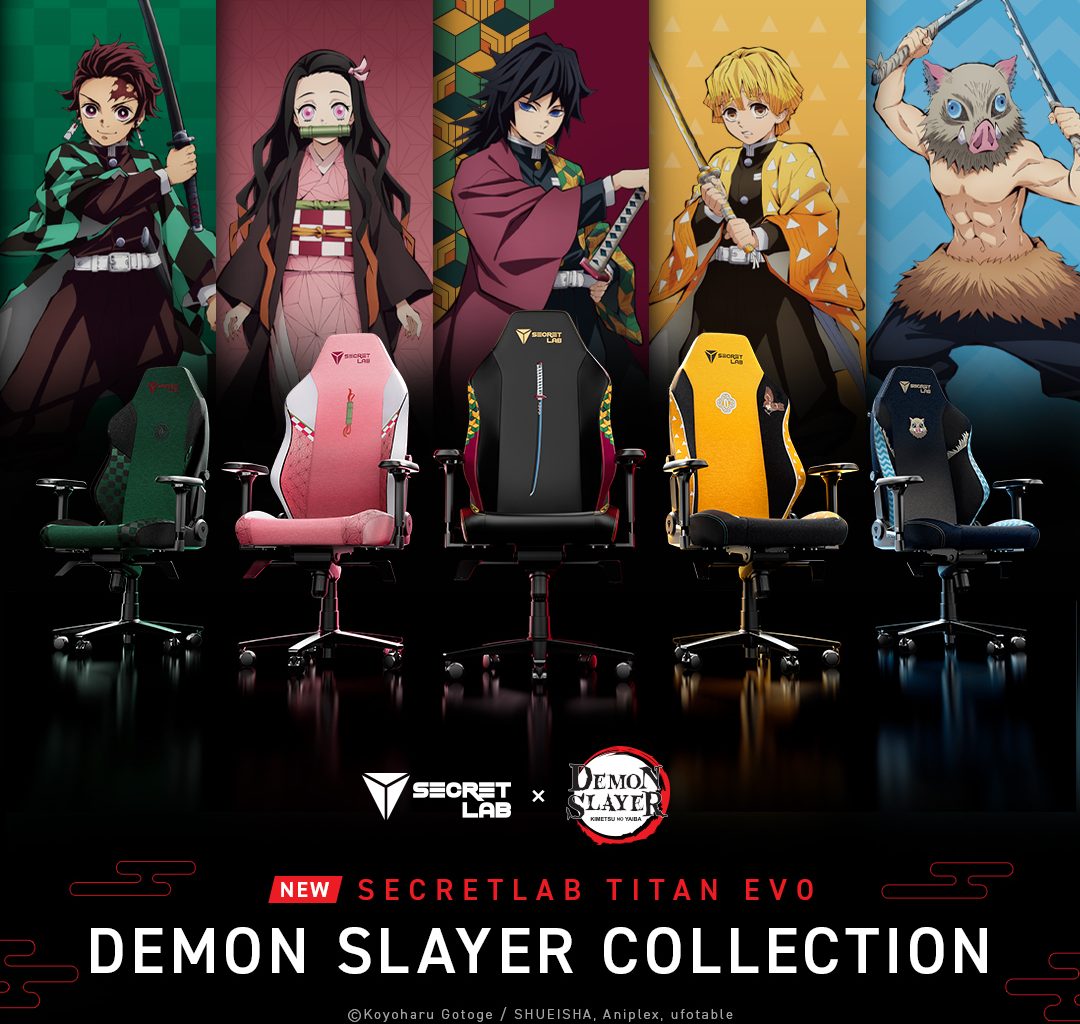 The cherished Anime Collection by Secretlab makes its debut in Singapore - Alvinology