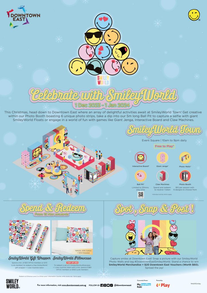 Get Ready to Embrace Joy: SmileyWorld Takes Over Downtown East; Admission is FREE - Alvinology
