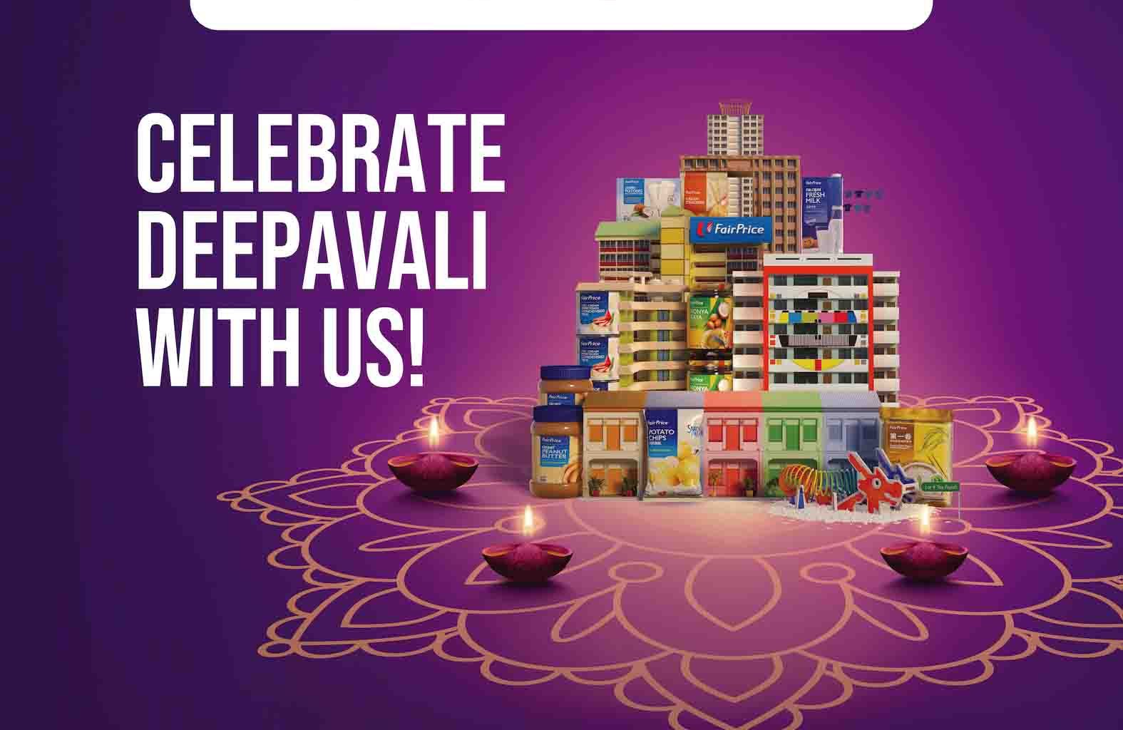 Join the Deepavali Celebration at FairPrice Block Parties in Kaki Bukit and Woodlands - Alvinology