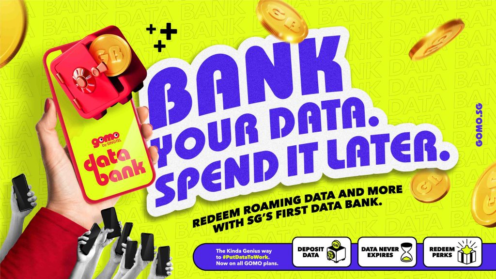 GOMO Introduces Data Bank where you can deposit any unused data to spend later without expiry - Alvinology