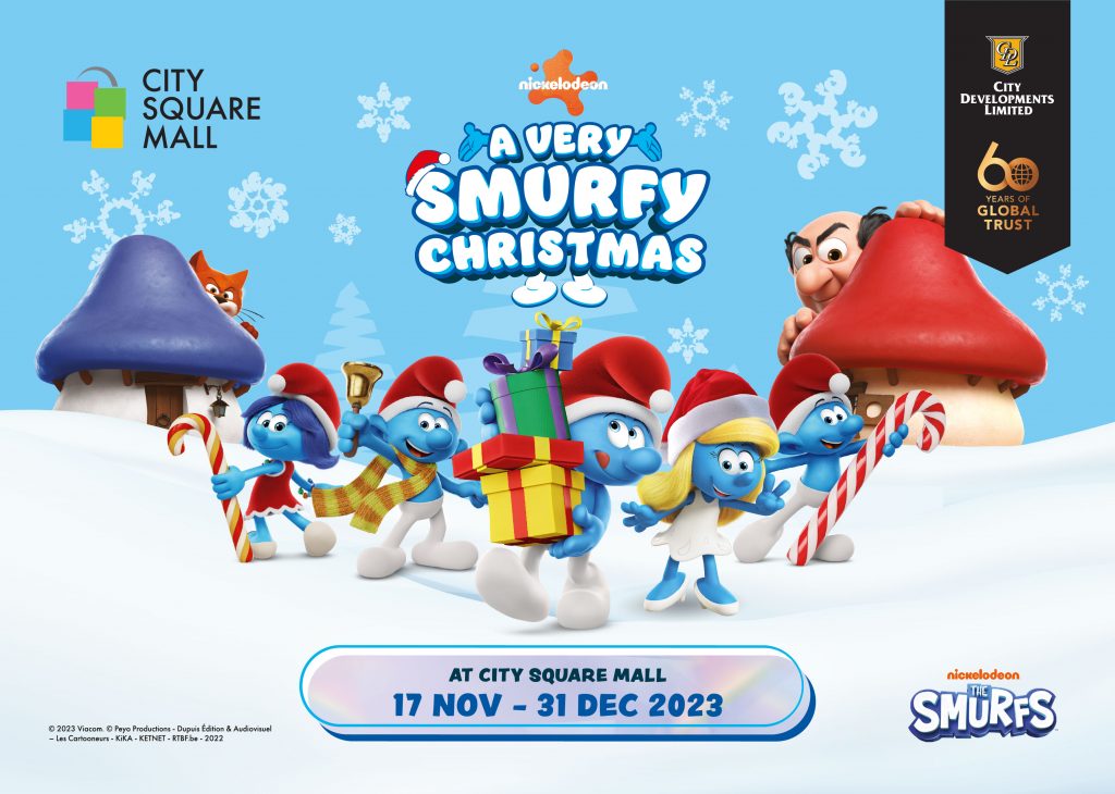 Experience A Very Smurfy Christmas Extravaganza at City Square Mall - Alvinology