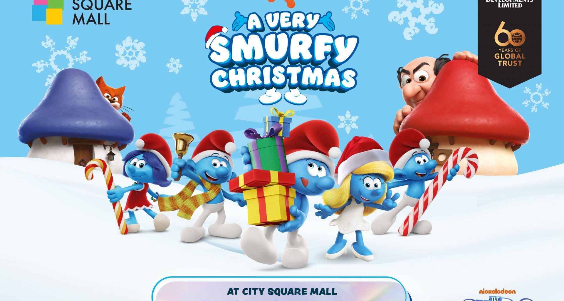 Experience A Very Smurfy Christmas Extravaganza at City Square Mall - Alvinology