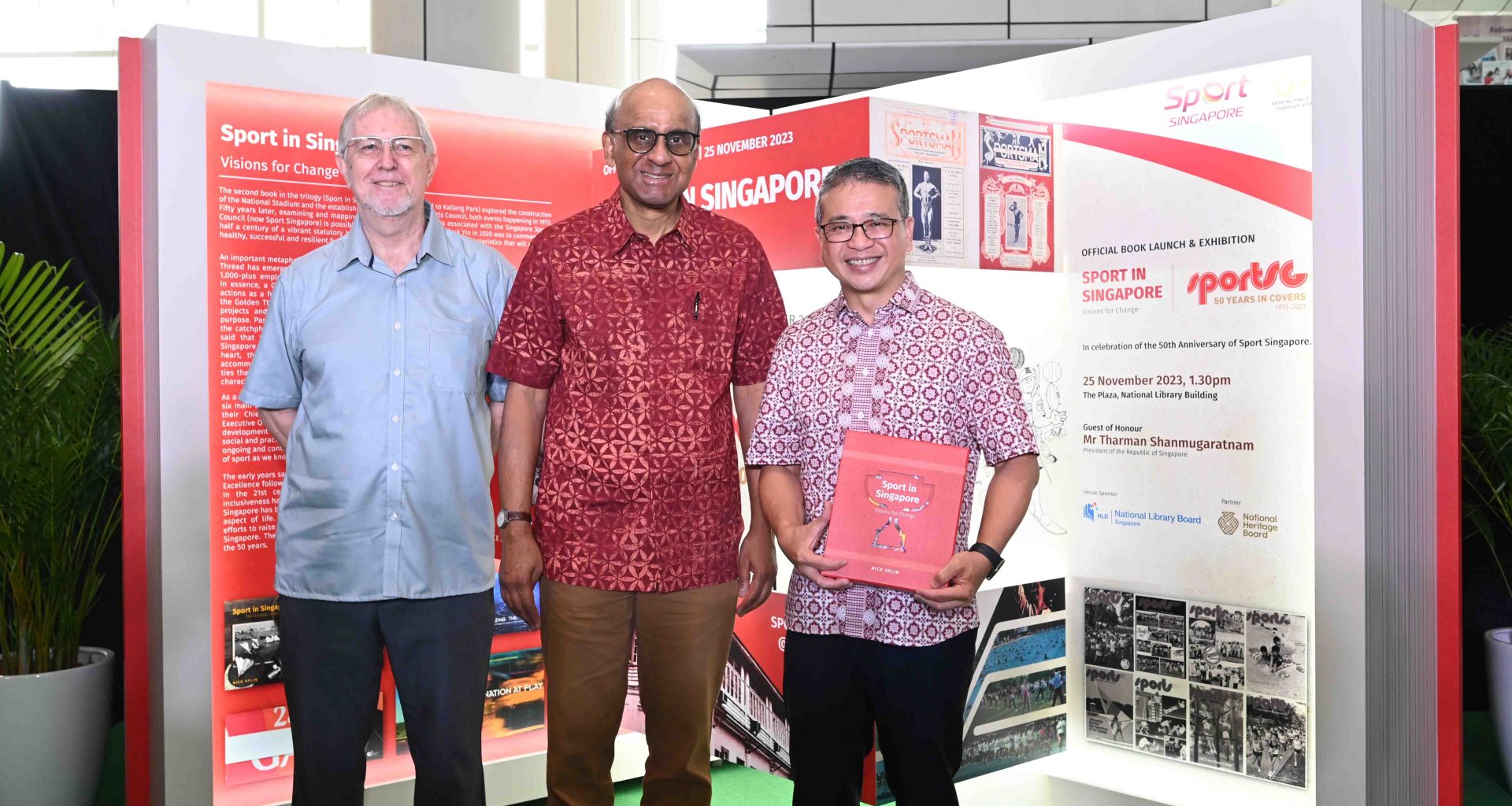 Celebrating 50 Years of Sporting Glory: Sport Singapore's Remarkable Journey Unveiled at The Plaza, National Library Building - Alvinology