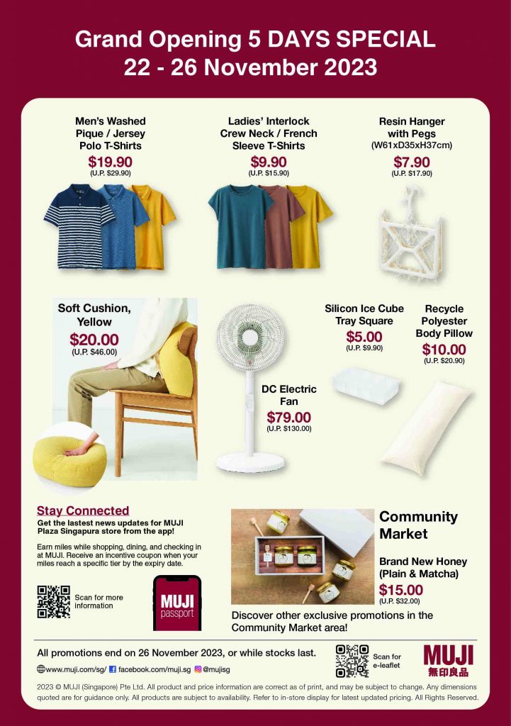 Newly Reimagined MUJI Plaza Singapura is now open: Southeast Asia's Largest Global Flagship Store in 2023 - Alvinology