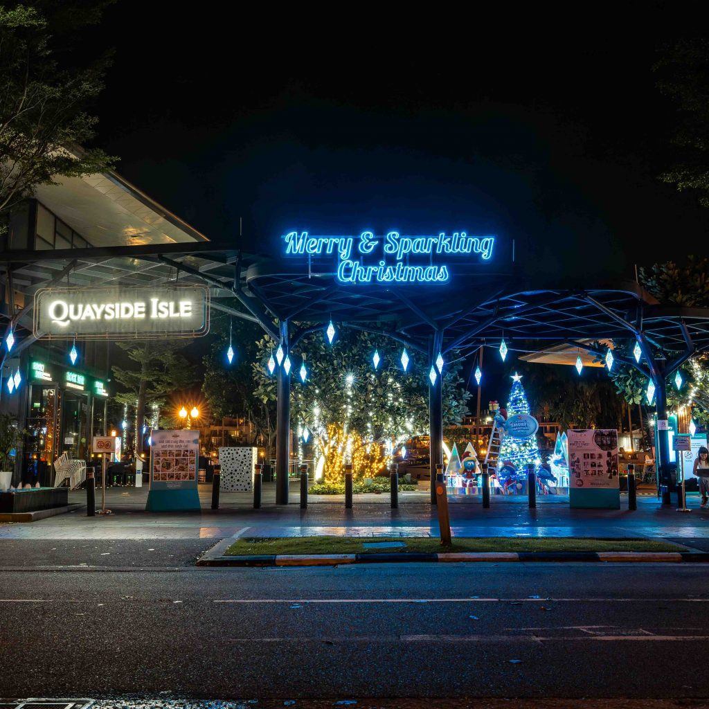 Quayside Isle @ Sentosa Cove is your go-to destination for a Merry and Sparkling Christmas - Alvinology