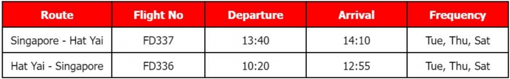 AirAsia unveils brand-new direct route from Singapore to Hat Yai at an all-inclusive one-way fare starting from SGD89 - Alvinology