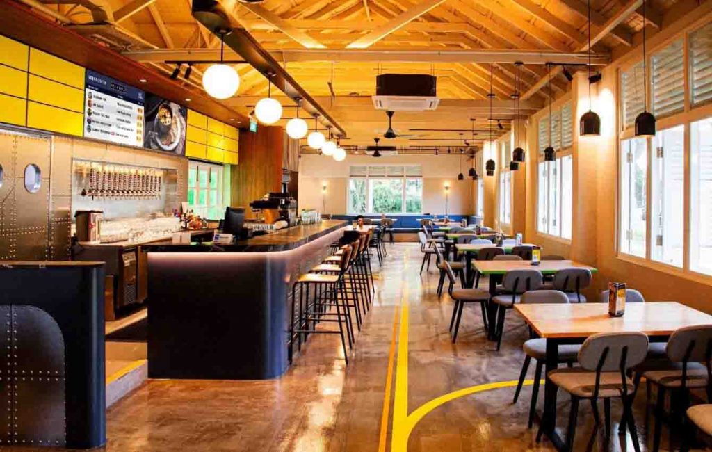 Brewerkz Takes Flight to Seletar Aerospace Park: Culinary Delights in a Tranquil Oasis - Alvinology
