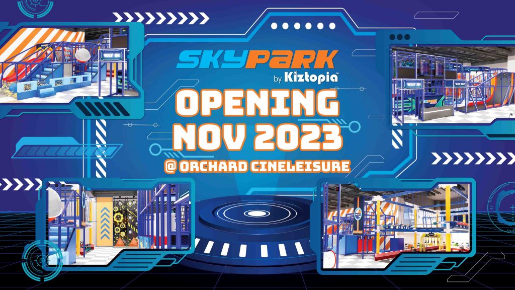 SkyPark By Kiztopia @ Cineleisure Unveils a Thrilling Play Concept on Orchard Road: Early Bird Tickets now on Sale - Alvinology