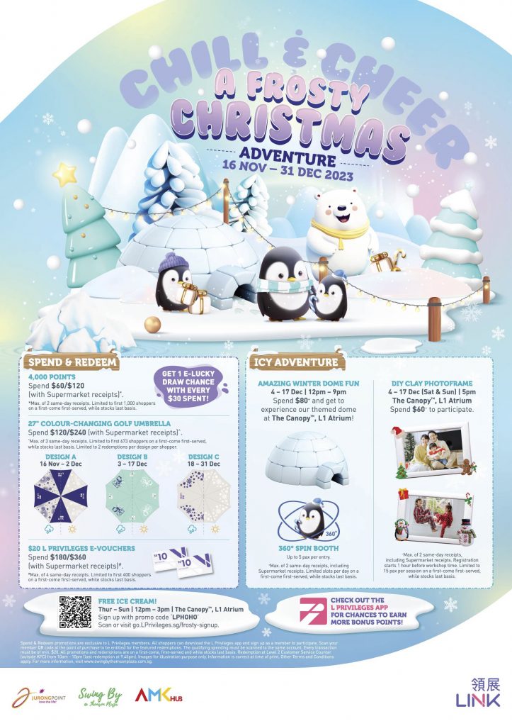 Unlock a Winter Wonderland: Festive Adventures at Jurong Point, Swing By @ Thomson Plaza, and AMK Hub Unlock a Winter Wonderland: Festive Adventures at Jurong Point, Swing By @ Thomson Plaza, and AMK Hub - Alvinology