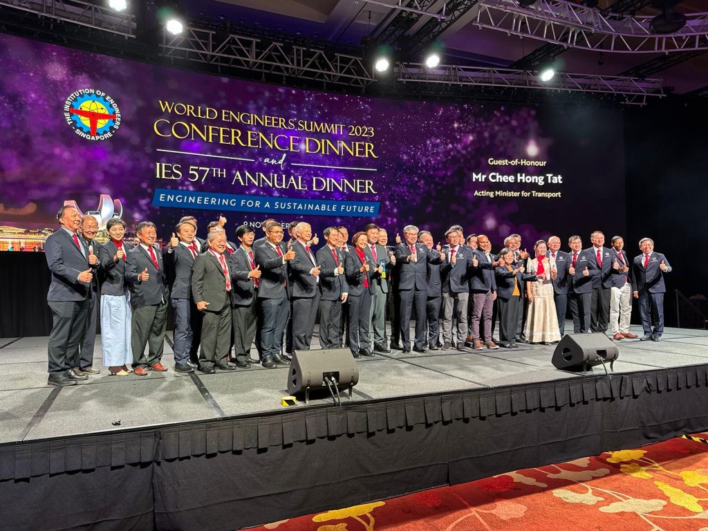 The Institution of Engineers, Singapore (IES) Celebrates Exemplary Engineering Achievements at 57th Anniversary Dinner - Alvinology