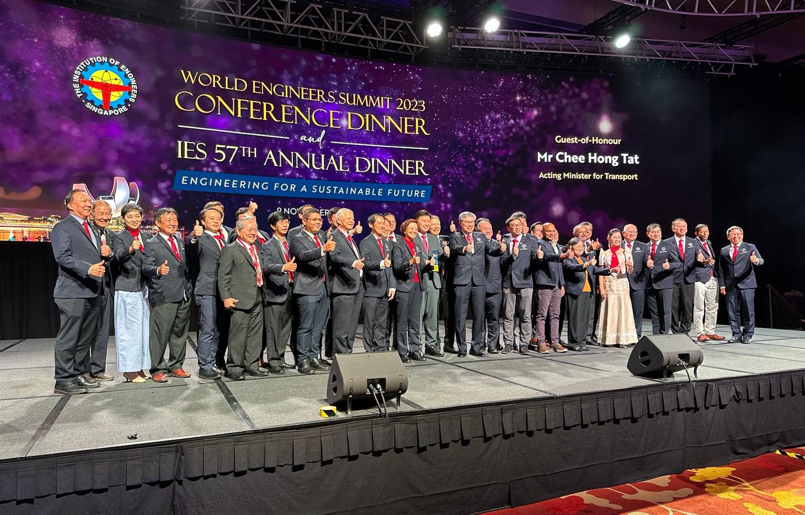 The Institution of Engineers, Singapore (IES) Celebrates Exemplary Engineering Achievements at 57th Anniversary Dinner - Alvinology