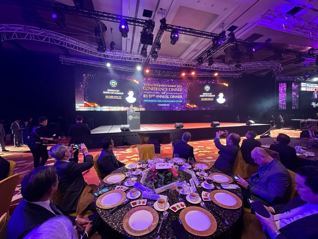 The Institution of Engineers, Singapore (IES) Celebrates Exemplary Engineering Achievements at 57th Anniversary Dinner - Alvinology