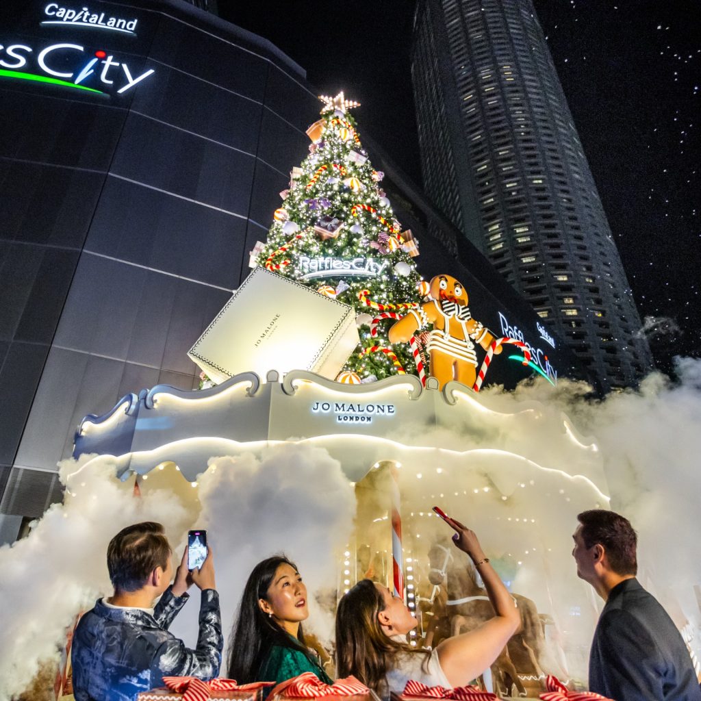 Raffles City Singapore Sets the Stage for an Enchanting Christmas Experience with Jo Malone London Christmas Tree and more - Alvinology
