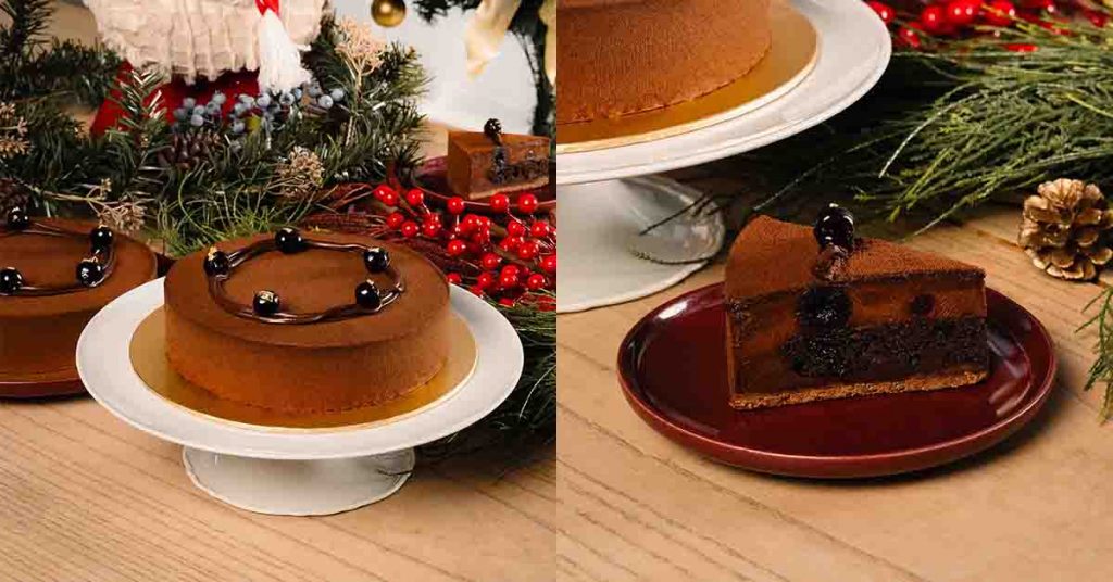 Indulge in Festive Delights: Fanntasy by Fann Wong Unveils Christmas Sensation - Valrhona Dark Cherries Decadence Cake - Alvinology
