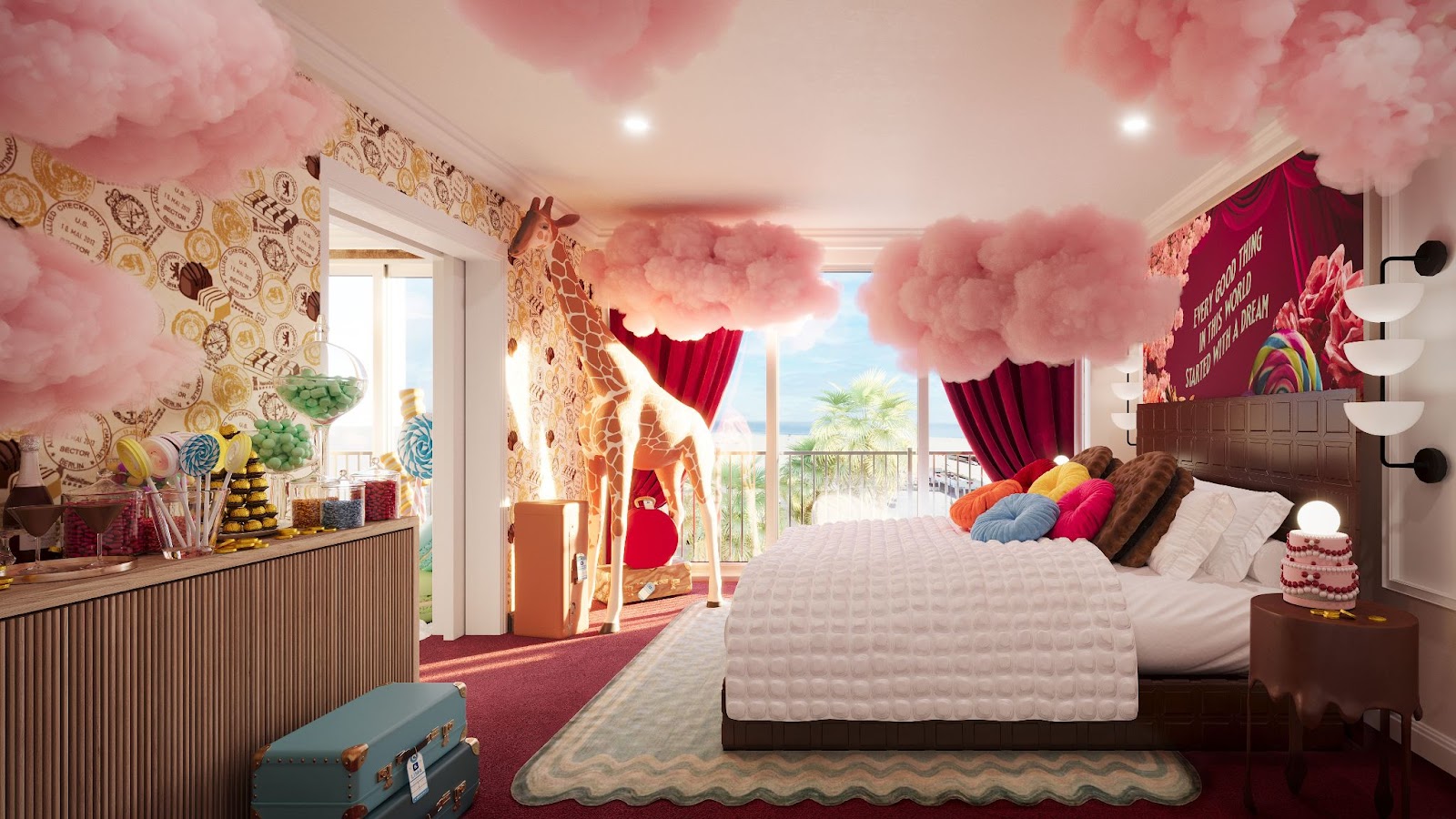 Booking.com and Warner Bros. Present Wonka’s Sweet Suites - Alvinology
