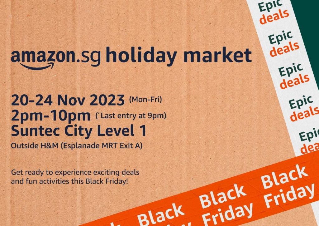 Discover Joy at Amazon.sg Holiday Market and Maximize Black Friday Shopping - Alvinology