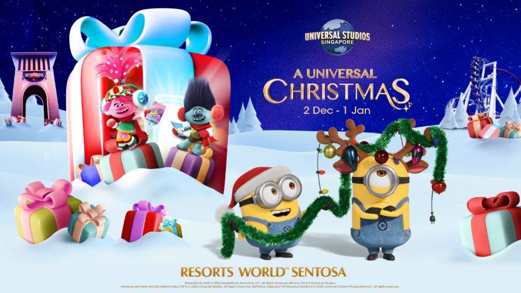 Experience the Magic of A Universal Christmas at Universal Studios Singapore - Alvinology