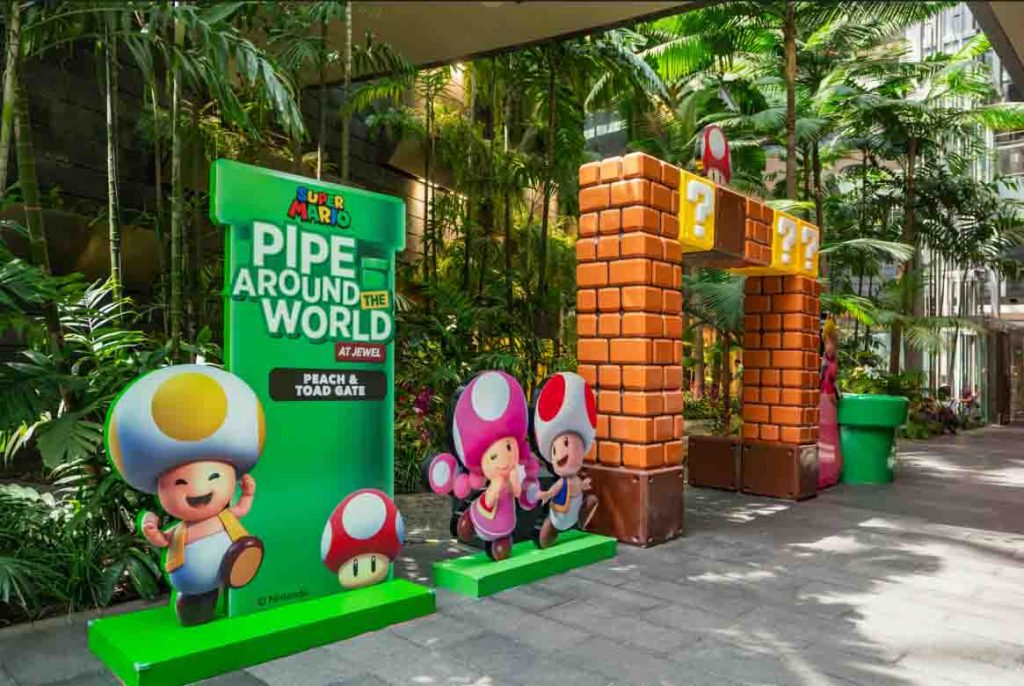 Dive into the Super Mario Universe and thrilling year-end festivities at Jewel Changi Airport this festive season - Alvinology