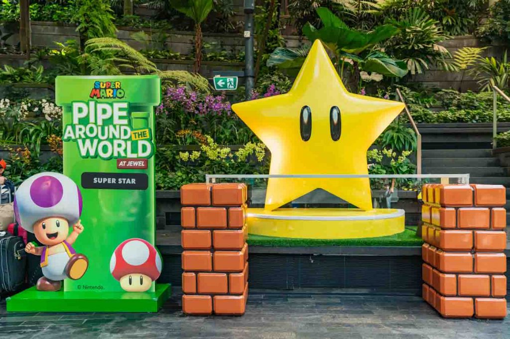 Dive into the Super Mario Universe and thrilling year-end festivities at Jewel Changi Airport this festive season - Alvinology