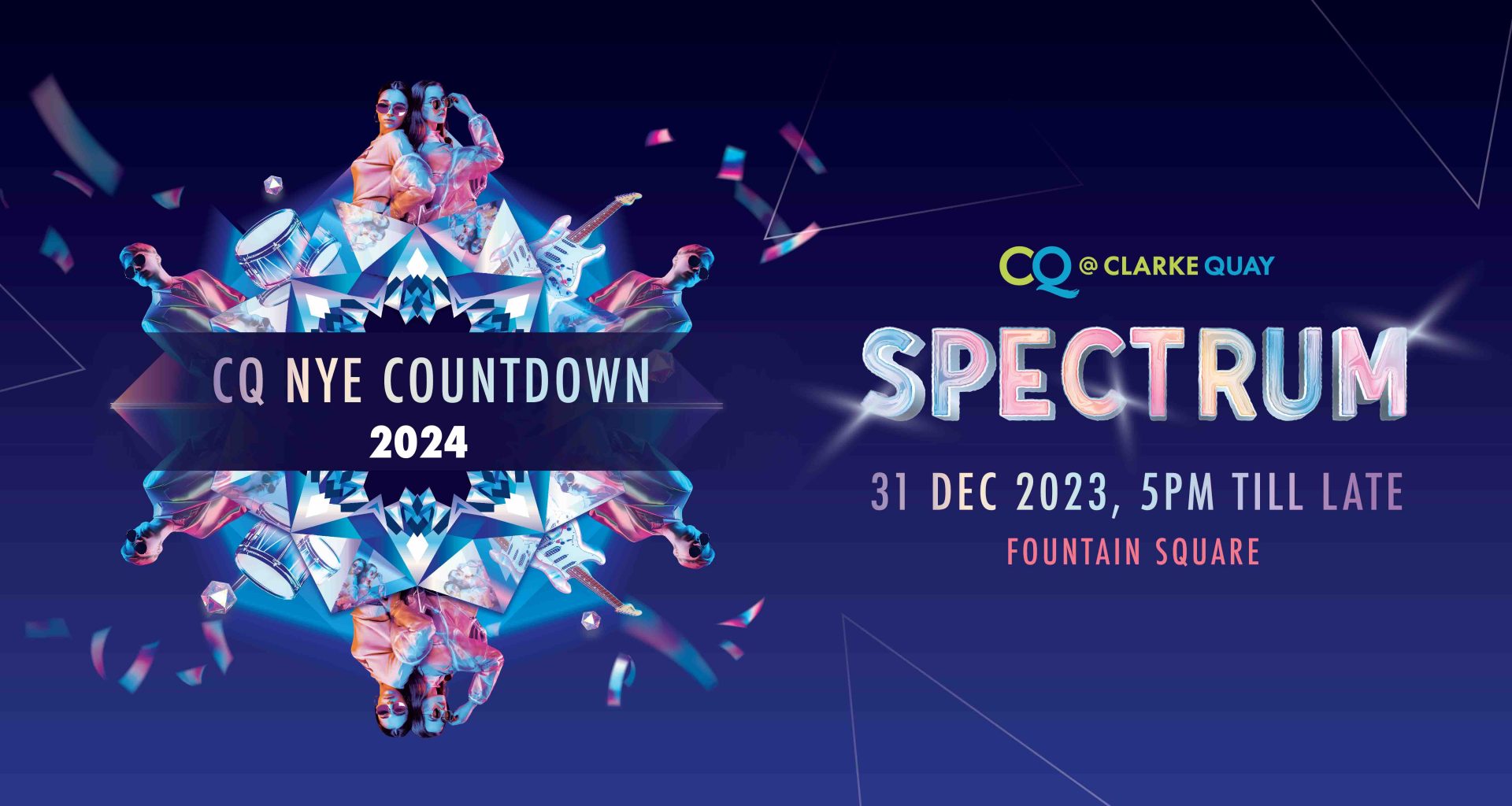 Don’t Miss Out on the New Year's Eve Extravaganza at CQ @ Clarke Quay for Day-to-Night Revelry - Alvinology