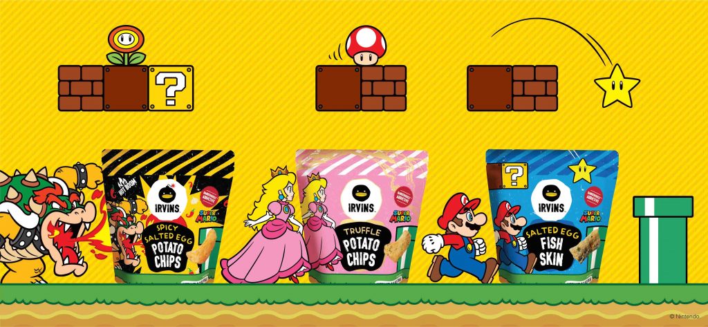 IRVINS x Super Mario Snack Odyssey: Score Exclusive Merchandise at the VivoCity Pop-up Event - Alvinology