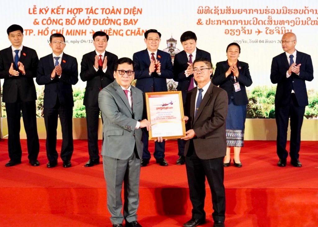 Vietjet's Exciting Journey: Connecting Ho Chi Minh City to Vientiane and Strengthening Ties with Lao Airlines - Alvinology