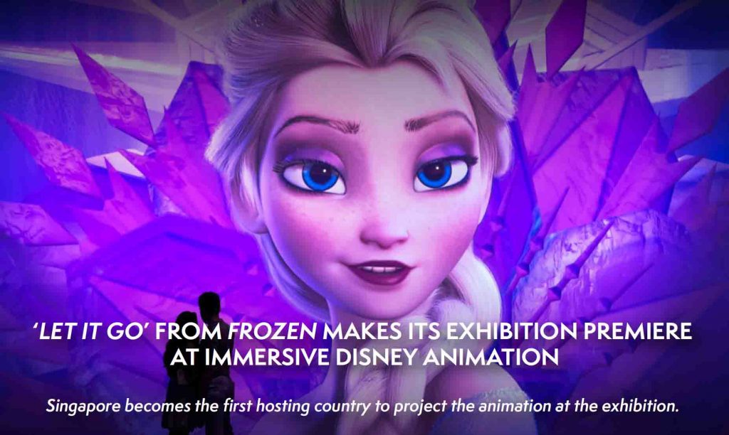 'Let It Go' from 'Frozen' Debuts Globally at Singapore Exhibition - Alvinology