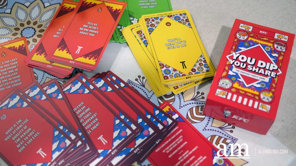 KFC Card Game Anyone? Introducing KFC 'Dip 'N Share' Bucket and Game Card for the Festive Period - Alvinology