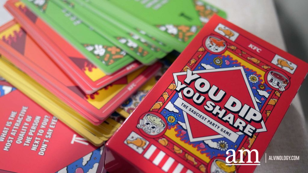 KFC Card Game Anyone? Introducing KFC 'Dip 'N Share' Bucket and Game Card for the Festive Period - Alvinology