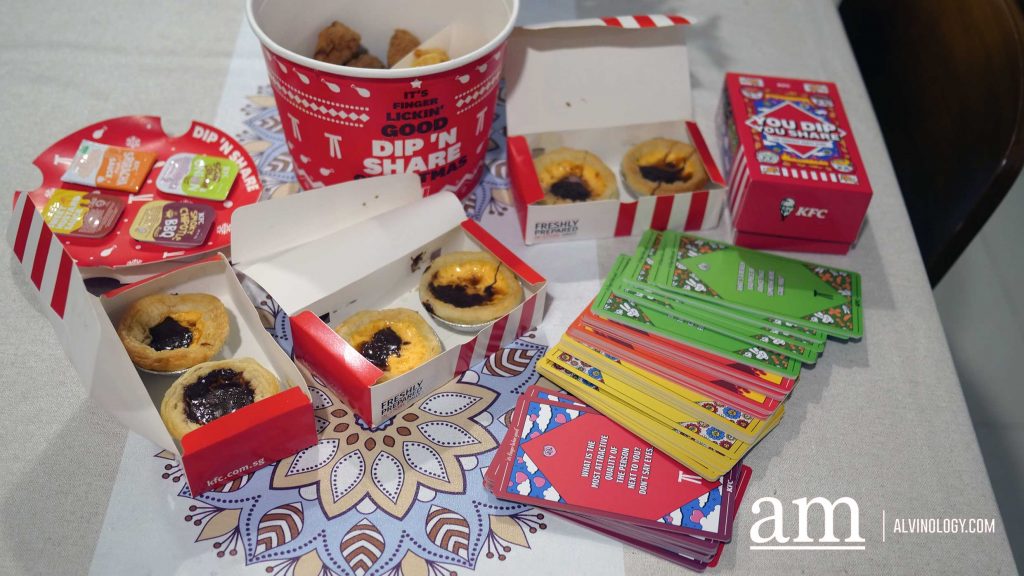 KFC Card Game Anyone? Introducing KFC 'Dip 'N Share' Bucket and Game Card for the Festive Period - Alvinology