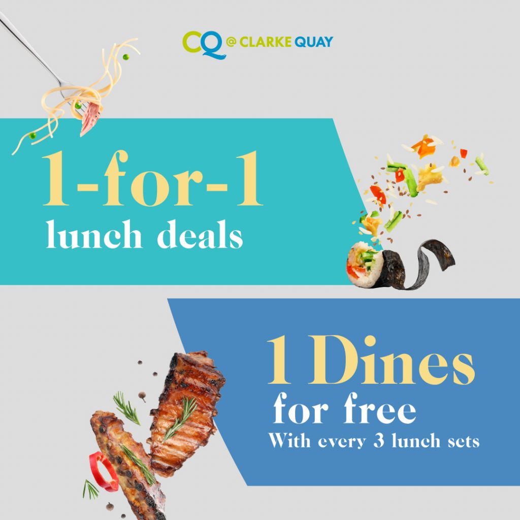 CQ @ Clarke Quay Opens Its Doors for Lunch by the Quay, Unveiling Irresistible Dining Offers - Alvinology