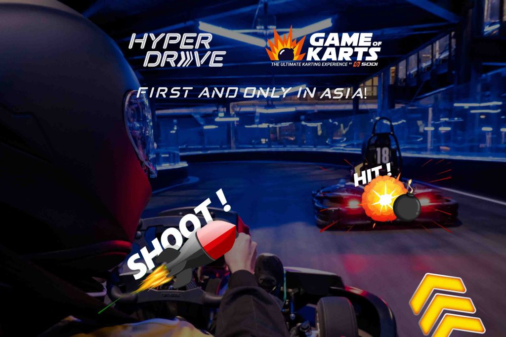 HyperDrive 'Game of Karts': Asia's First Gamified Karting Experience at The Palawan @ Sentosa - Alvinology
