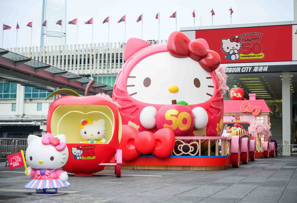 Hello Kitty Celebrates 50 Years with a Spectacular Anniversary Extravaganza at Harbour City, Hong Kong - Alvinology