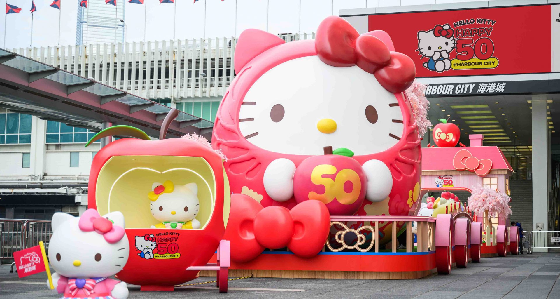 Hello Kitty Celebrates 50 Years with a Spectacular Anniversary Extravaganza at Harbour City, Hong Kong - Alvinology