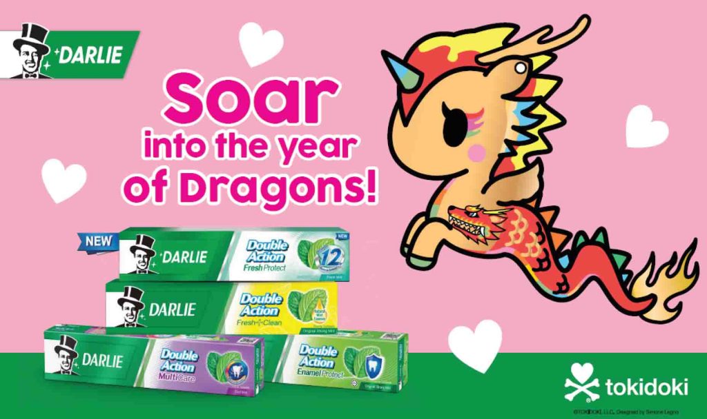 DARLIE Unveils Exclusive Tokidoki Collaboration for Whimsical Lunar New Year Celebrations - Alvinology