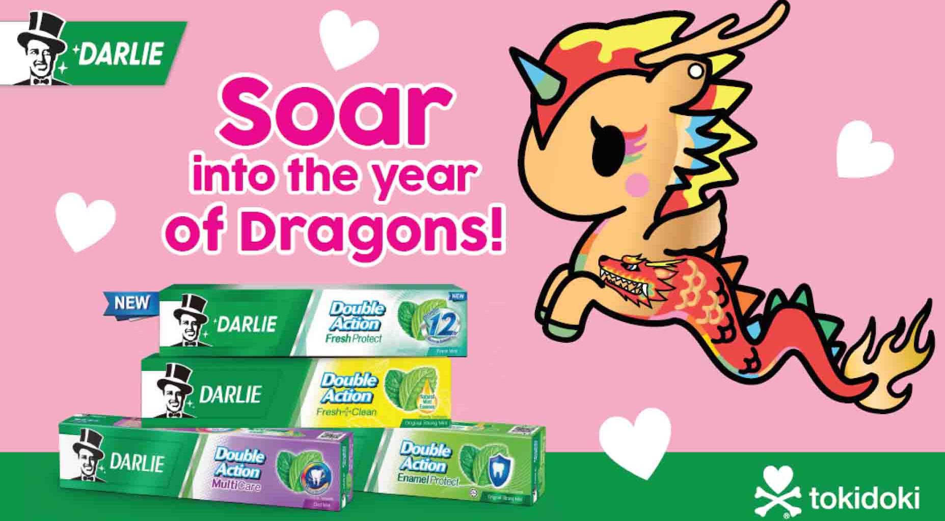 DARLIE Unveils Exclusive Tokidoki Collaboration for Whimsical Lunar New Year Celebrations - Alvinology