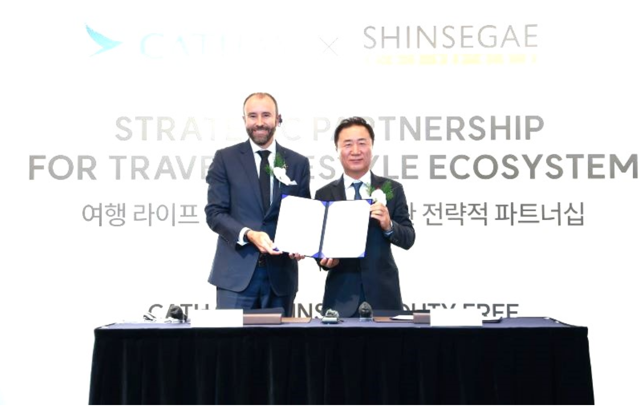 Cathay Pacific Partners with Shinsegae Duty Free in Korea - Alvinology