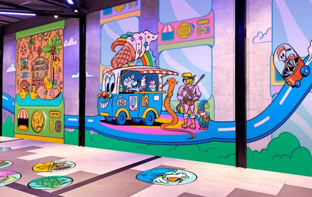 Funan Mesmerizing Art Activation: Traces of Dragons, Celebrating Singapore Art Week 2024 - Alvinology