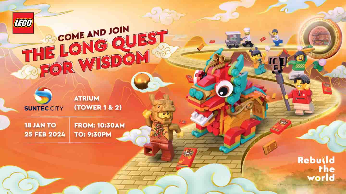 Kick off the Year of the Dragon with a Roar of Creativity and Fun with LEGO Group at Suntec City - Alvinology