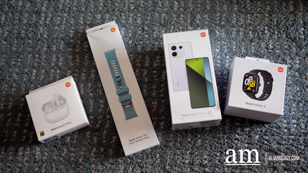[Review] Powering Up Your Digital Lifestyle with Xiaomi's Redmi Note 13, Redmi Watch 4 and Redmi Buds 5 - Alvinology