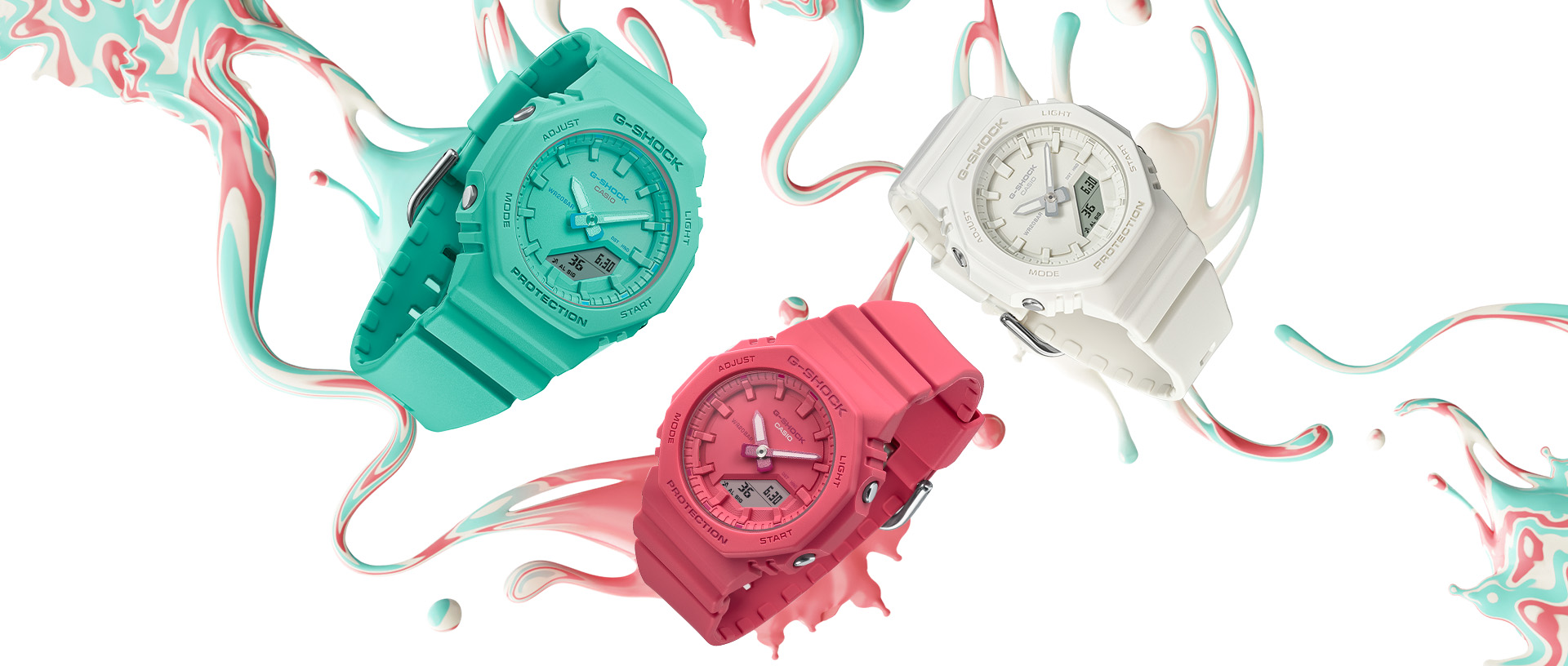 Casio Introduces Compact G-SHOCK Collection in Striking Monochromatic Hues - Alvinology