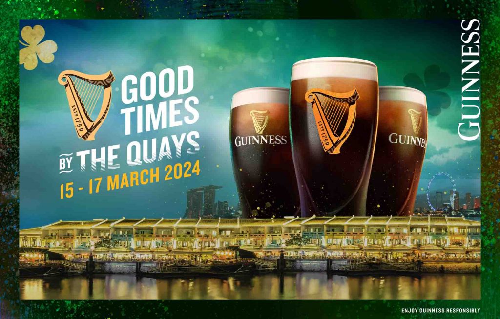 Guinness Celebrates St. Patrick’s Day in Singapore with a Spectacular Line-Up - Alvinology