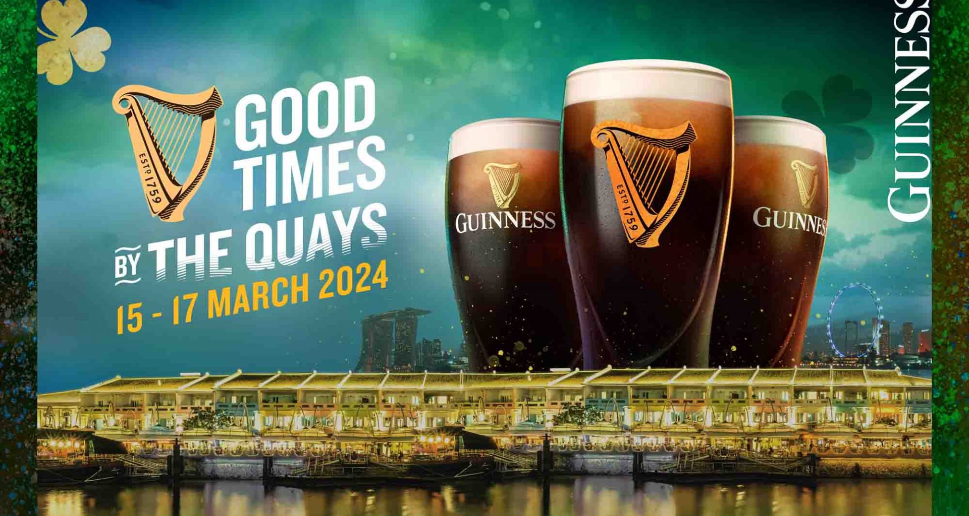 Guinness Celebrates St. Patrick’s Day in Singapore with a Spectacular Line-Up - Alvinology