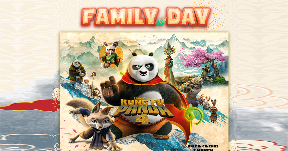 Golden Village Presents: GV Family Day with Kung Fu Panda 4 - Alvinology