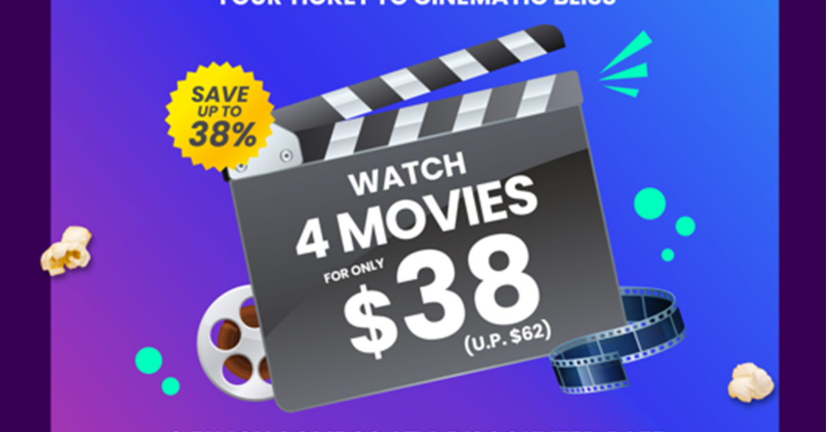 Golden Village GV Good eDeals: Enjoy 4 all-day movie tickets for on $38 - Alvinology