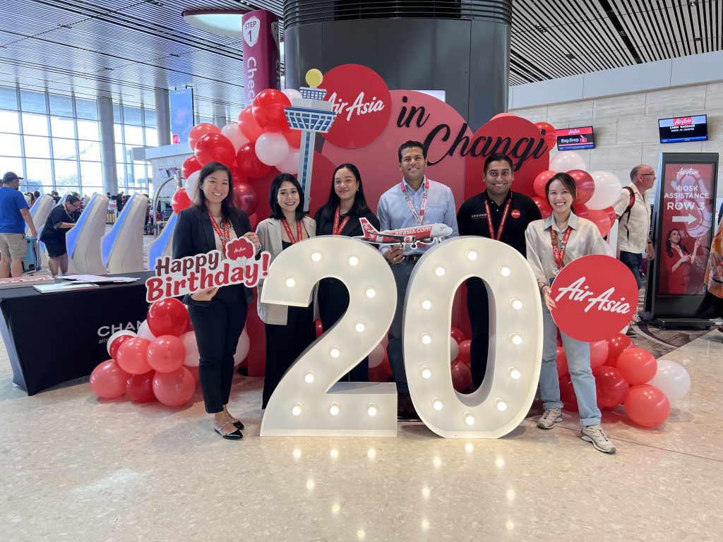 AirAsia Marks 20 Years of Operations in Singapore with Exciting Promotions: FREE SEATS to Malaysia, Thailand and Indonesia - Alvinology