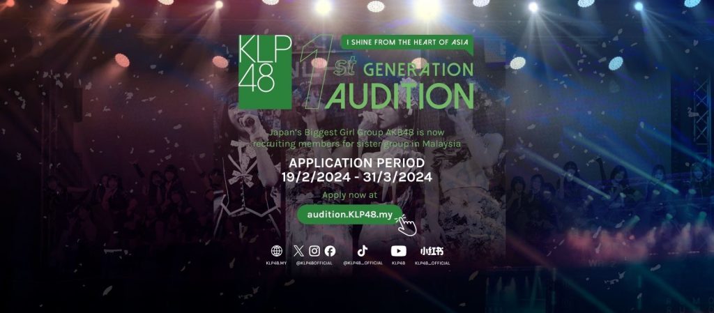 KLP48: Malaysia's Premier Sister Group of AKB48 Now Recruiting Members for Debut in August 2024 - Alvinology
