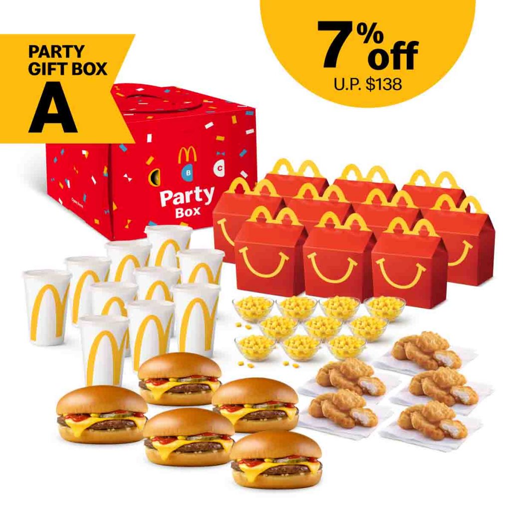 McDonald’s "Parties at Home" Service via McDelivery: Bringing Celebrations to Your Doorstep for Kids, Friends, and the Whole Family - Alvinology