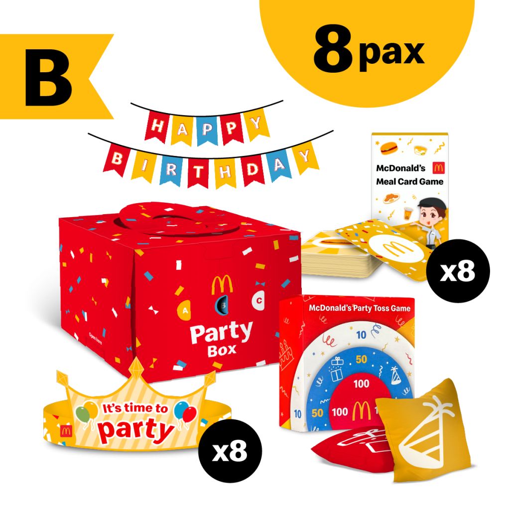 McDonald’s "Parties at Home" Service via McDelivery: Bringing Celebrations to Your Doorstep for Kids, Friends, and the Whole Family - Alvinology