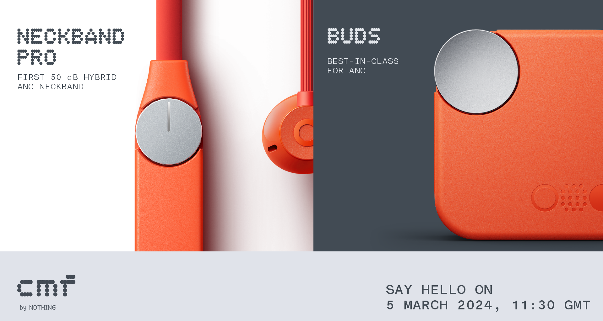 CMF by Nothing Unveils Launch Date for CMF Buds and CMF Neckband Pro - Alvinology
